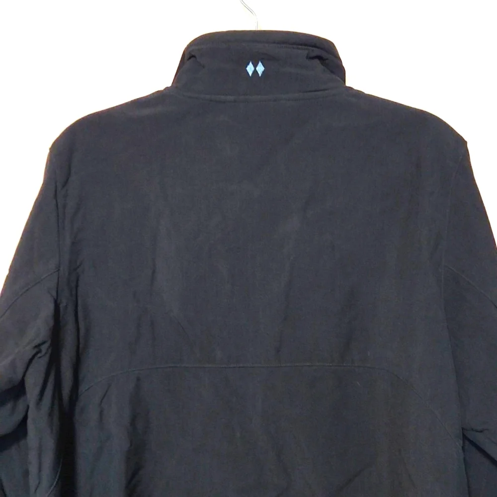 Black Diamond Double Diamond Men's Soft Shell Black Zip-Up Jacket Size Medium - Picture 7 of 14